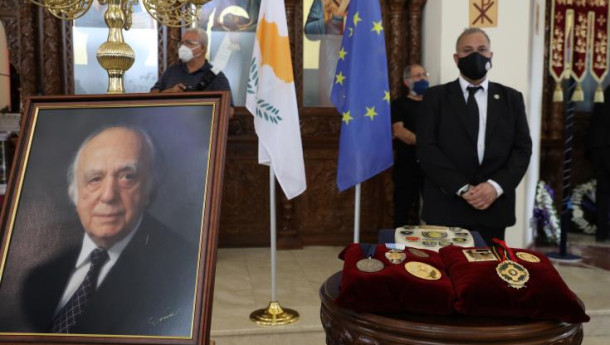 Cyprus bids farewell to Vasos Lyssarides