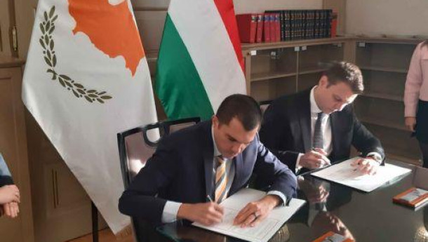 Cyprus and Hungary singed MoU for the promotion of tourism