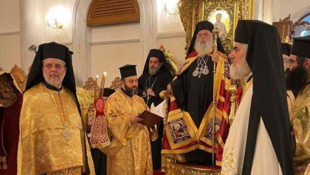 Archbishop Georgios officially assumes his new duties