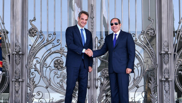 Greek PM Mitsotakis calls meeting with Egyptian president El-Sisi ‘Brief but productive’