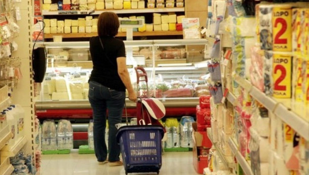 Greek consumers changed food buying habits, dairy down, booze up