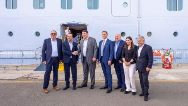 President Christodoulides sees stronger Royal Caribbean presence on island