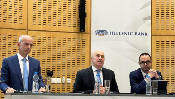 Hellenic Bank posts highest-ever profit, dividend distribution on hold due to takeover