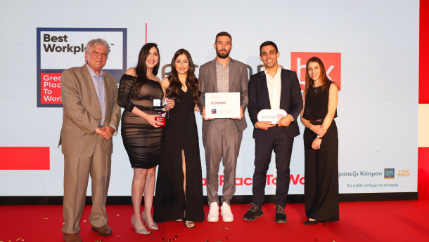 ECOMMBX ranks #1 Cyprus’ Great Place to Work® in its category