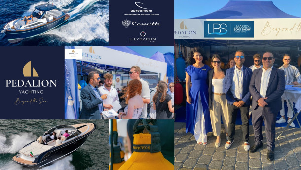 Remarkable debut for Pedalion Yachting at the Limassol Boat Show