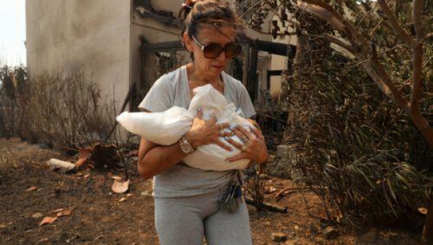 Support CY volunteers helping fire stricken N. Makri in Greece