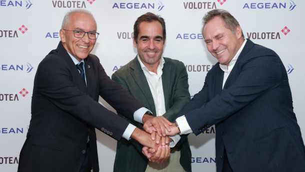 AEGEAN announces a €25M Investment in Volotea