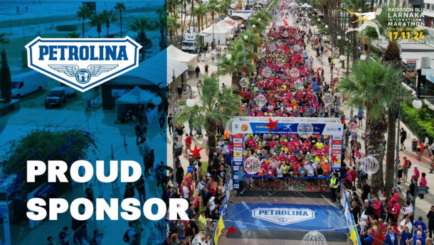 Petrolina as Major Sponsor of the 7th Radisson Blu International Larnaka Marathon