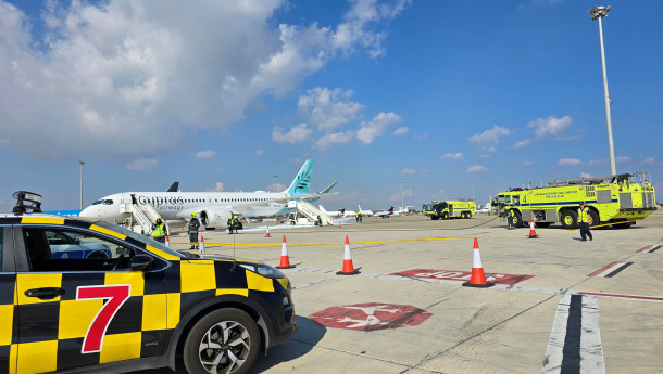 Emergency Exercise at Larnaka International Airport  successfully completed