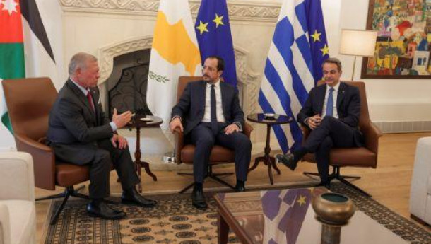 Cyprus-Greece-Jordan sign MoU in Nicosia following trilateral summit