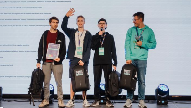 UoL First-Year Students Win People’s Choice Award at HACKTECH 2024