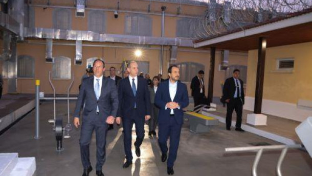 Cyprus President inaugurates new prison wing in Nicosia