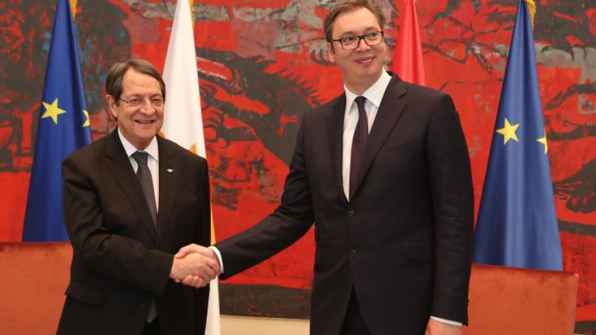 Anastasiades met the president of Serbia