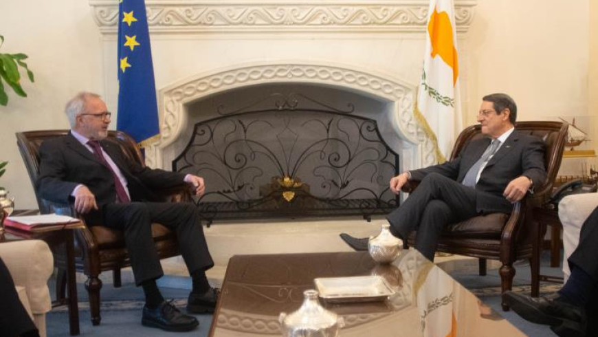 President discussed EIB support for projects in Cyprus