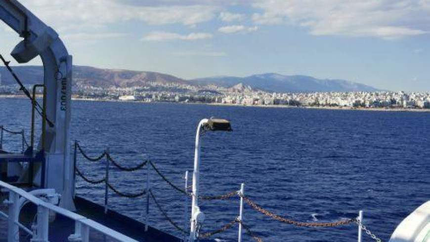 M/V Daleela docks in Piraeus port