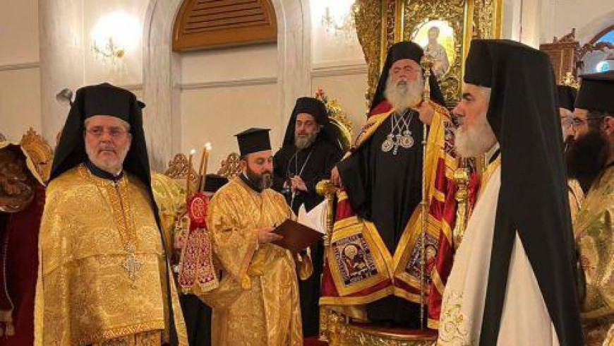 Archbishop Georgios officially assumes his new duties