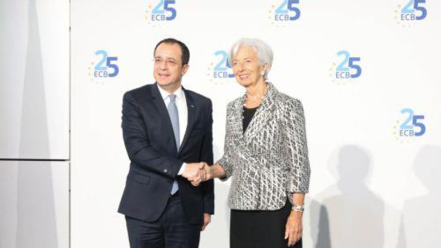 President participated in celebrations for ECB 25th anniversary