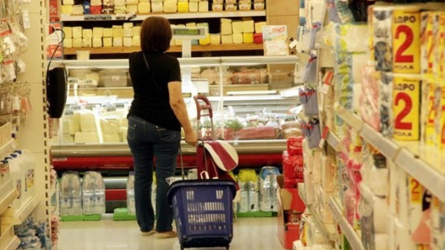 Greek consumers changed food buying habits, dairy down, booze up