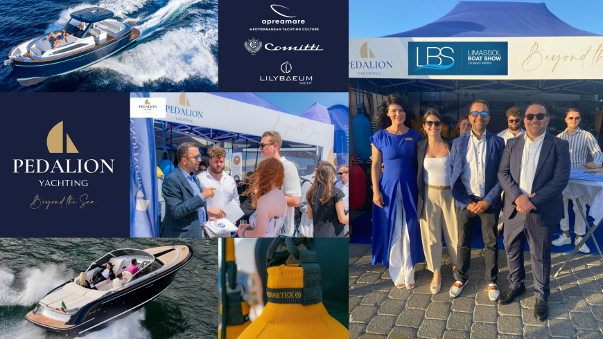 Remarkable debut for Pedalion Yachting at the Limassol Boat Show