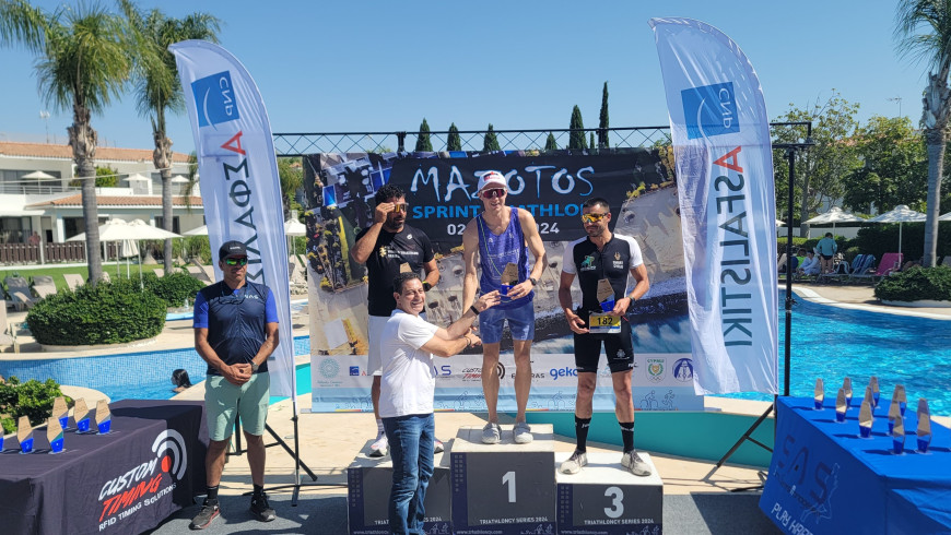 Larnaca Sprint Triathlon Race : The will for firsts!