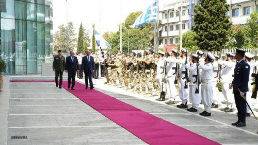 Cyprus-Greece MoDs express commitment to maintaining security in the East Med