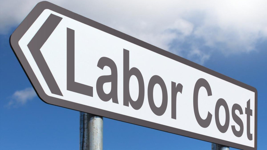 Hourly labour cost up 4.8% in Q2 on annual basis