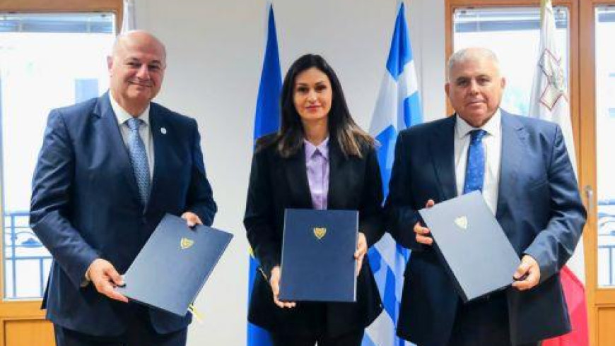 Agriculture Ministers of Cyprus, Greece, Malta sign MoU to promote cooperation