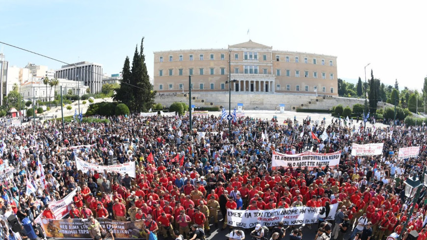 Greek teachers’ strike sparks wider labor dispute