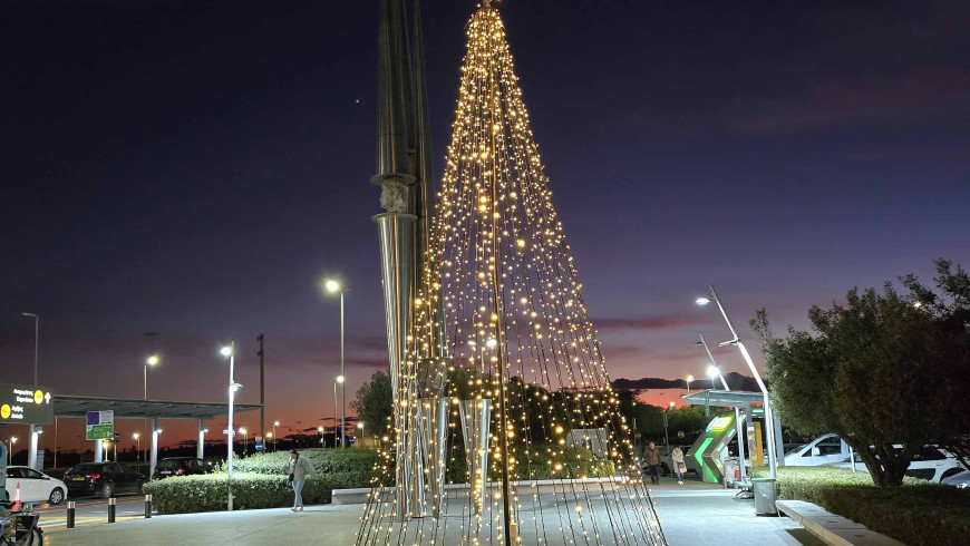 Hermes Airports: Christmas atmosphere at Larnaka and Pafos Airports